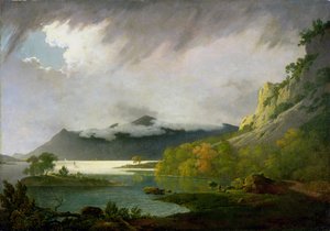 Derwent Water con Skiddaw en la Distancia, c.1795-6